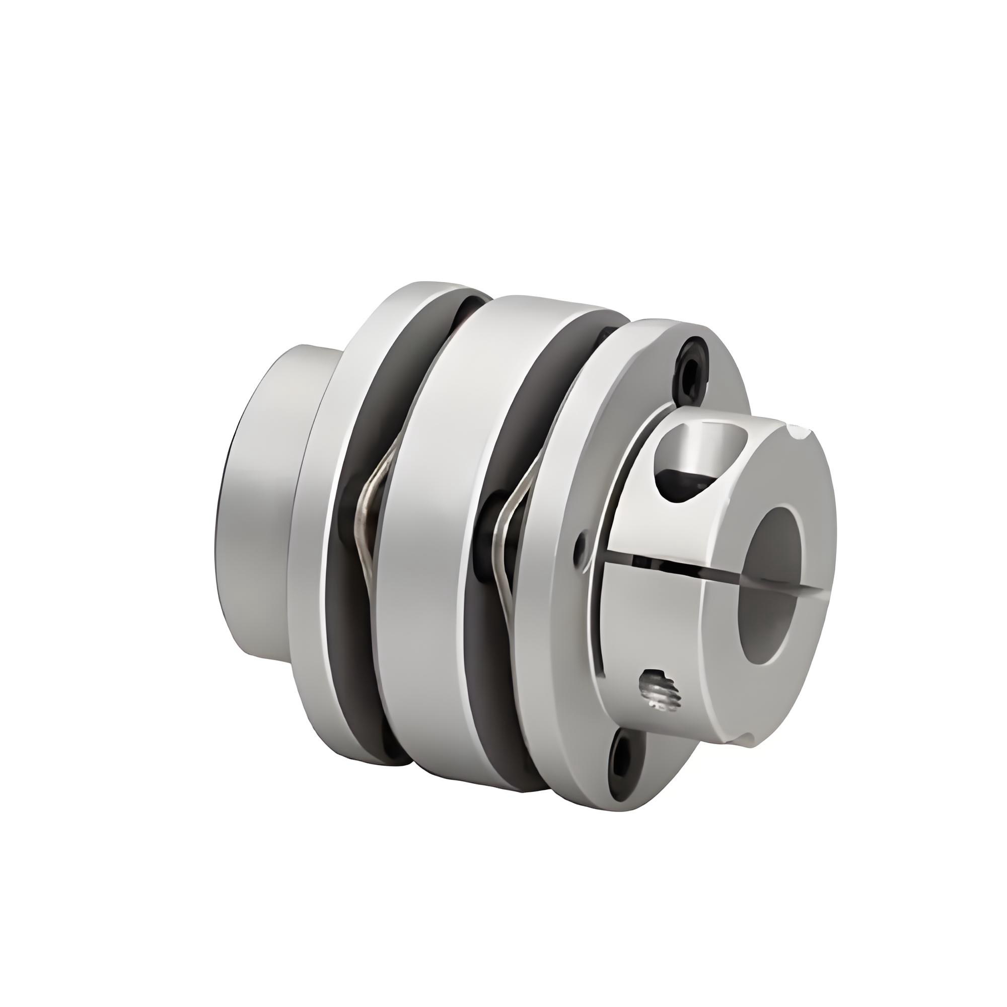 RSK-CPLT High Performance Flexible Aluminum Alloy Double Diaphragm Stepped Shaft Coupling Clamp type na Ginagamit para sa Electrical Machinery