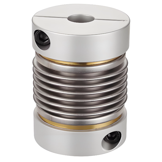 RSK-CPRC Magandang corrosion resistance Aluminum Alloy Bellows Coupling Clamp type para sa servo motor stepper motor