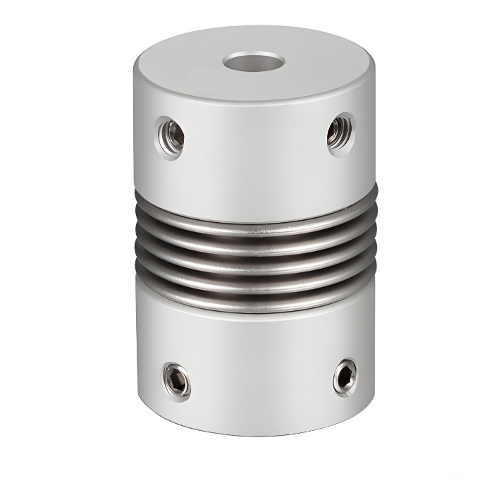 RSK-CPR Aluminum Alloy Bellows Couplings Positioning Uri ng tornilyo ay nagbibigay ng mas epektibong radial angular at axial deviations
