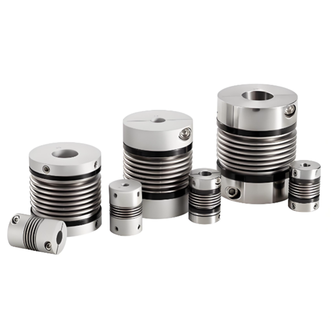 RSK-CPR Aluminum Alloy Bellows Couplings Positioning Uri ng tornilyo ay nagbibigay ng mas epektibong radial angular at axial deviations