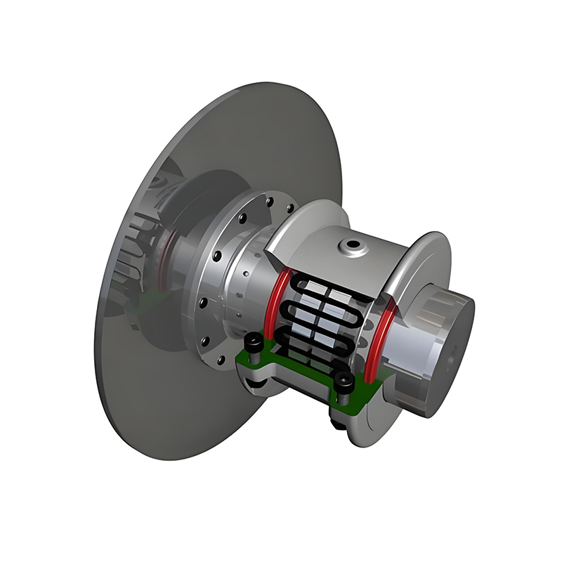 RSK Serpentine Spring Grid Coupling na may Customized Brake Disc para sa Power Transmission