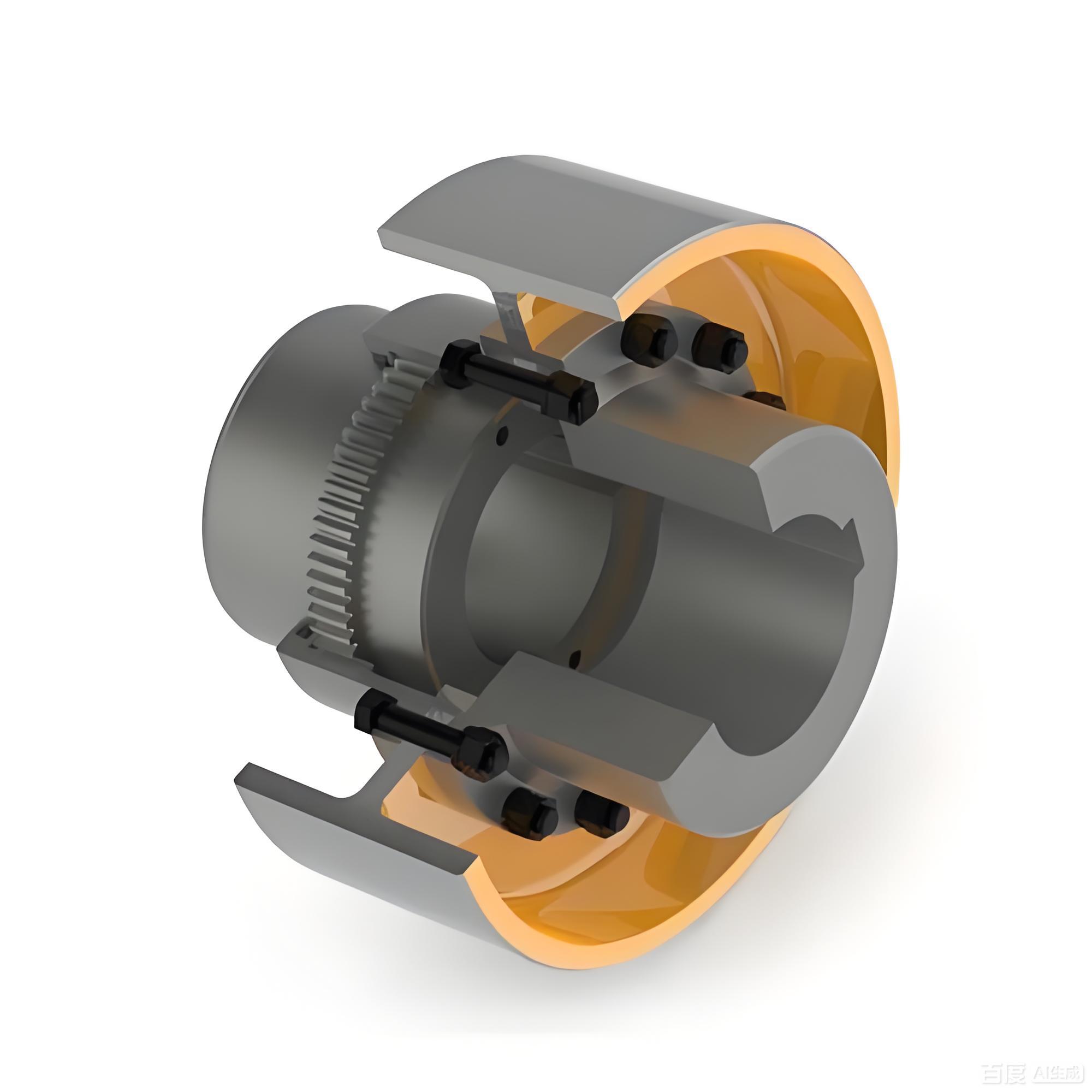 RSK-NGCLZ drum toothed coupling na may brake wheel para sa mga crane at metallurgical na makinarya